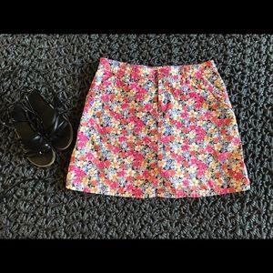 Floral skort